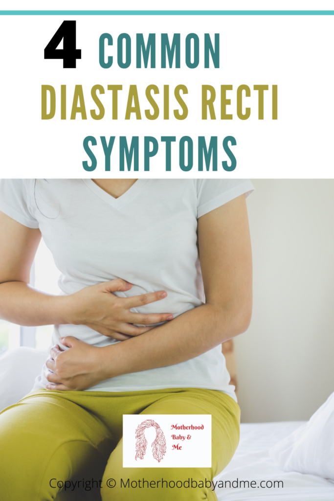 4 Common Diastasis Recti Symptoms