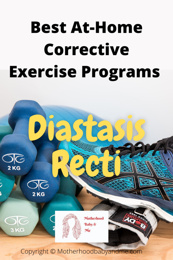 pinterest pin for this article best corrective exercises for diastasis recti