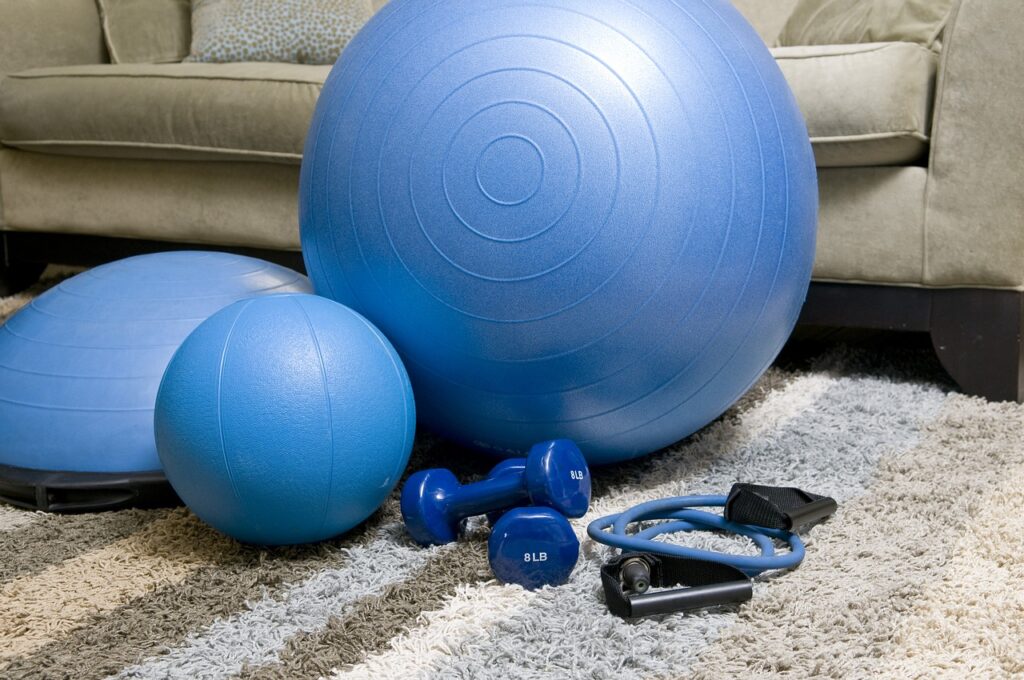 Home workout equipment 