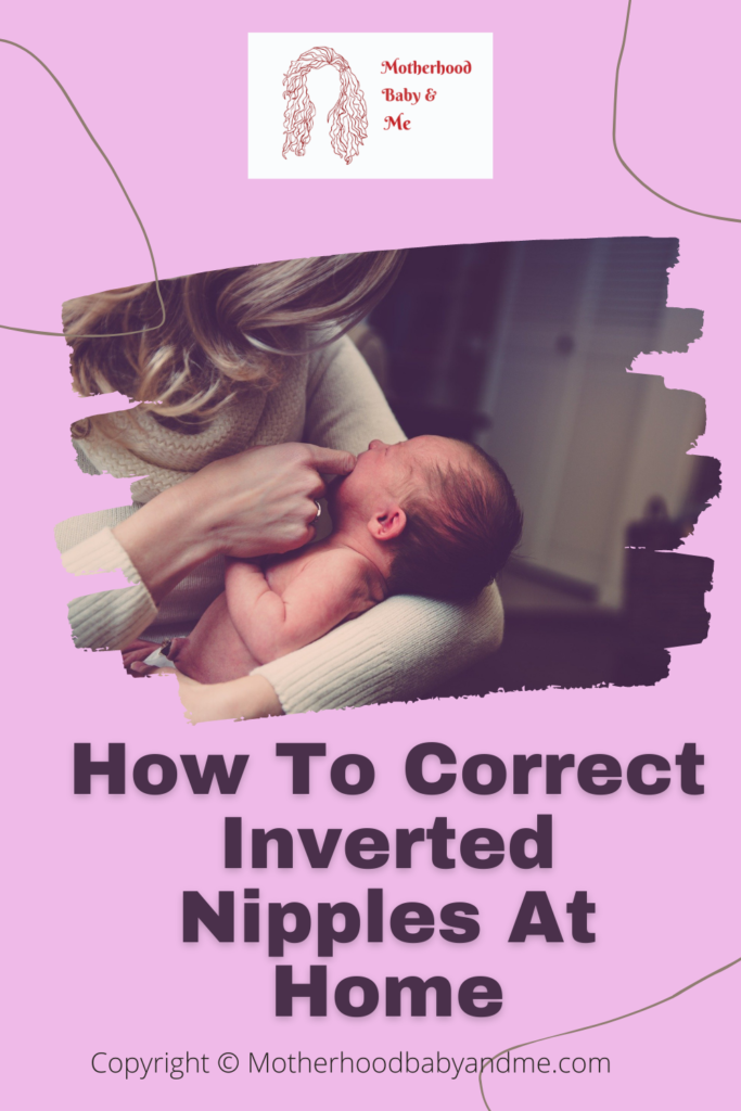 Pinterest Pin for this article on inverted nipple correctors