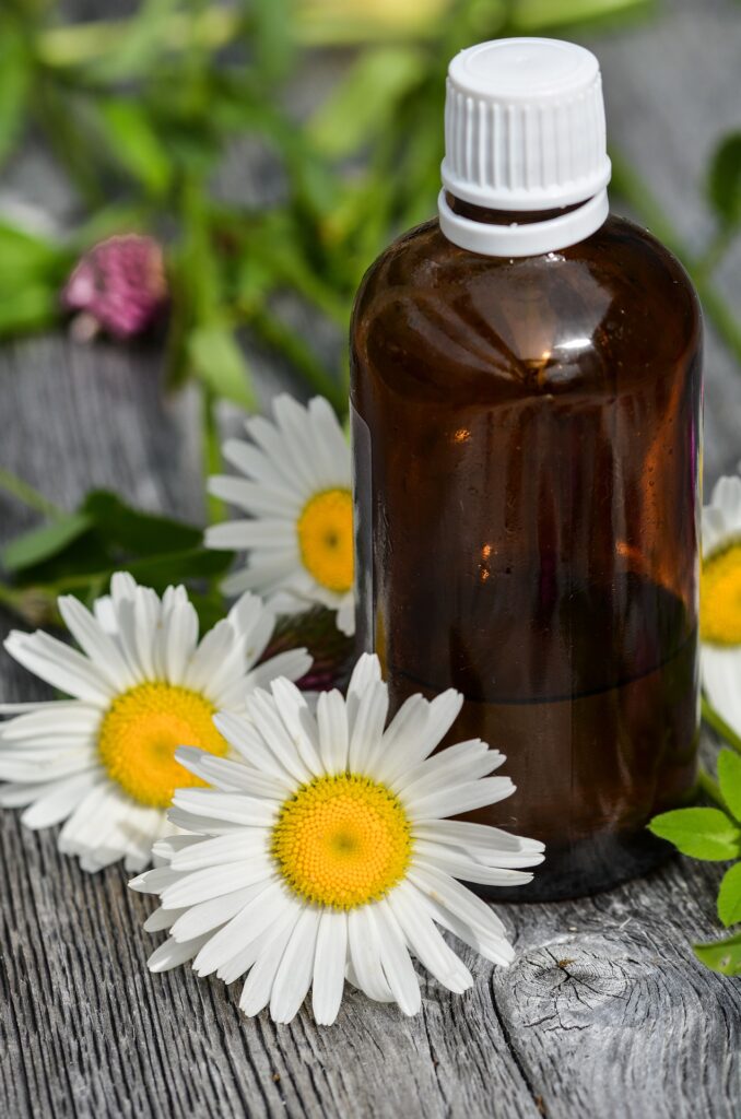 essential oil bottle