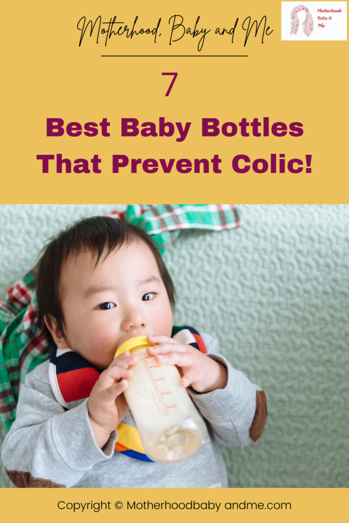 Pinterest pin for this article on best bottle for colic in babies