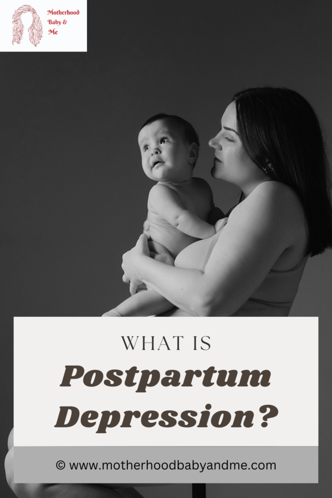 Pinterest pin for this article What Is Postpartum Depression? 