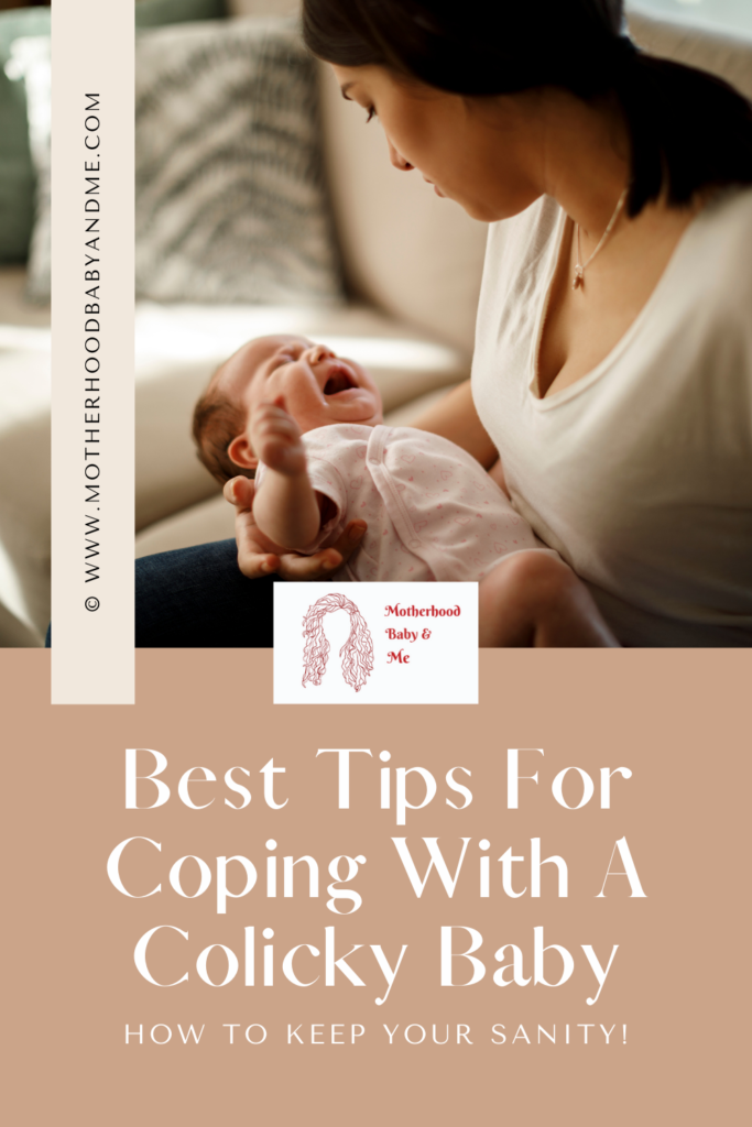 Pinterest pin for this article Best Tips To Cope With A Colicky Baby