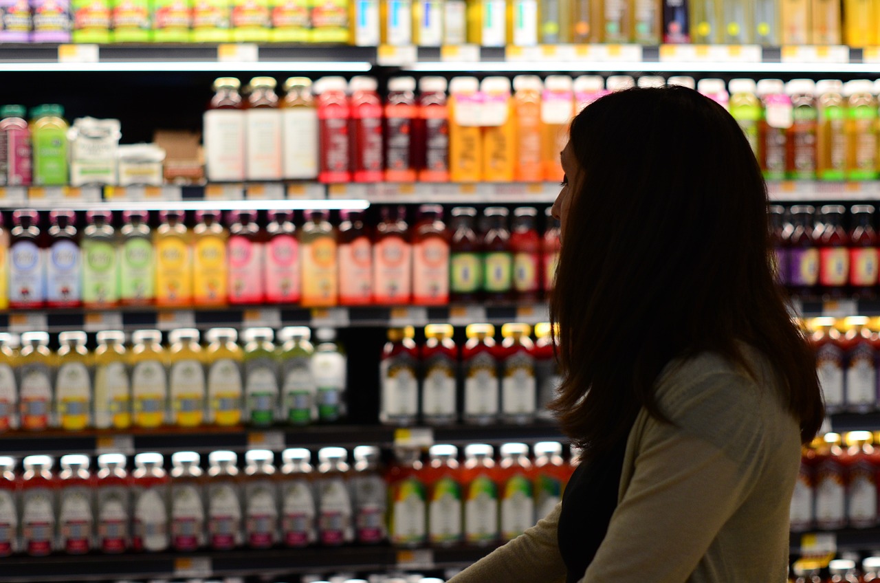 woman shopping