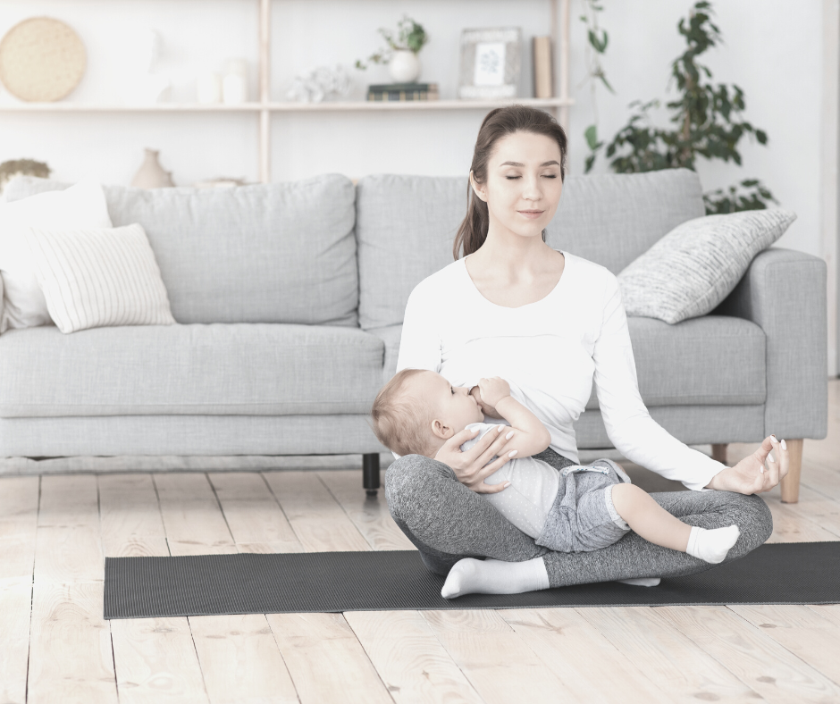 breastfeeding and exercising mother